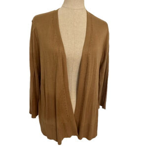 Verve ami Lightweight Open Front Sweater